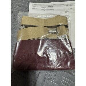The Suspender Store Two Pair NWT Suspenders Burgundy And Tan 48 Inch